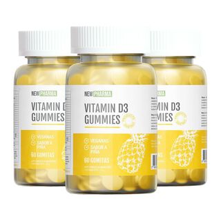 Pack 3 Vitamina D3 Gummies - NewPharma,hi-res