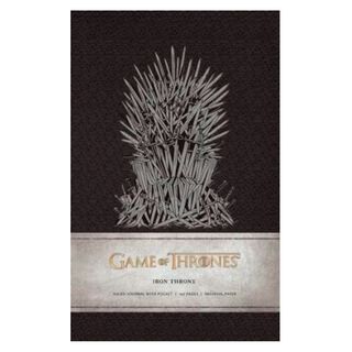 Libreta Game Of Thrones Iron Throne Mediana Tapa Dura,hi-res