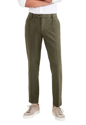 Pantalón Hombre Crafted Trouser Slim Fit Verde A5780-0002,hi-res