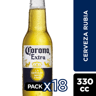 18x Cerveza Corona Botellín 4,5° 330Cc,hi-res