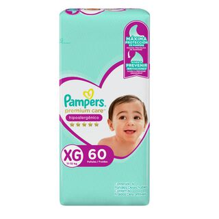 Pañales Desechables Pampers Premium Care Talla XG 60 Uds.,hi-res