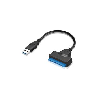 Adaptador USB 3.0 a SATA Para SSD/HDD 20cms Tecnolab,hi-res
