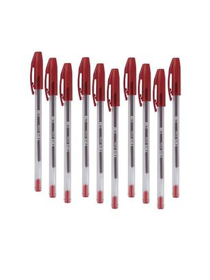Bolígrafo Tris slide color  rojo 10 unidades 1.0 mm,hi-res