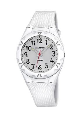 Reloj K6064/1 Blanco Calypso Niño Digital Crush,hi-res