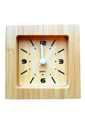 Reloj Despertador Bambú Ecológico,hi-res
