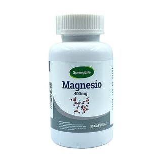 Magnesio 400mg 30 Cápsulas SprigLife,hi-res