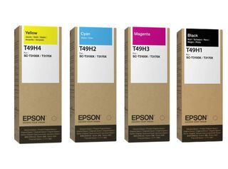 Pack Completo de Tintas Epson para Plotter T3100X/T3170X,hi-res