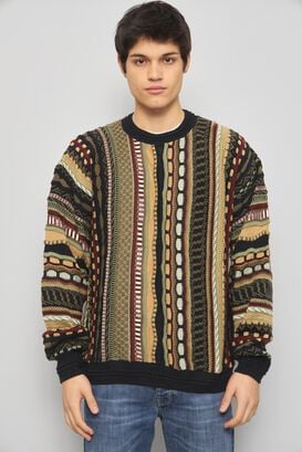Sweater casual  multicolor protege talla L 106,hi-res