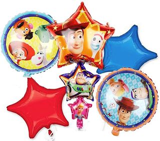 Set de Globos Toy Story,hi-res