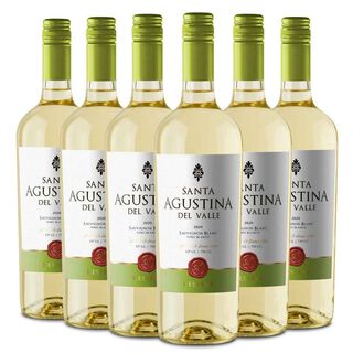 6 Vinos Santa Agustina - Reserva - Sauvignon Blanc,hi-res