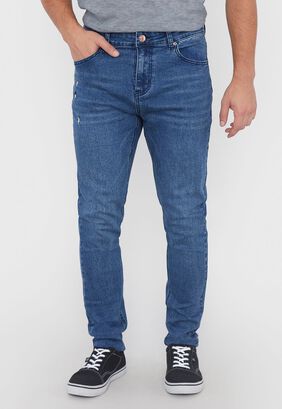 Jeans Hombre Fit Skinny Superflex Azul Corona,hi-res
