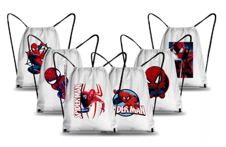 Pack De 6 Mochilas Spiderman,hi-res