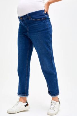  Jeans Maternal Made Recto azul Madremia,hi-res