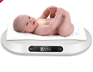Pesadora Electrónica Para bebes, Báscula Digital 20kg,hi-res