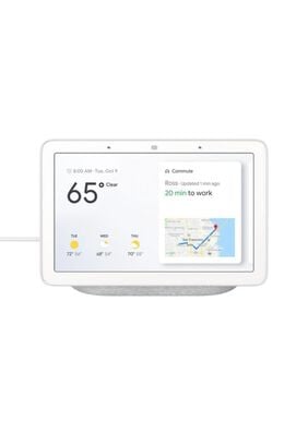 Google Home Hub 7" Smart Display Asistente Virtual Chalk,hi-res