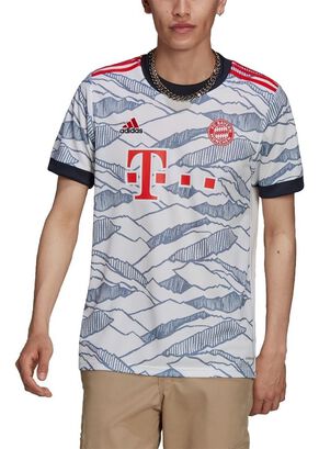 Camiseta Bayern Munich 2021/2022 3a Nueva Original adidas,hi-res