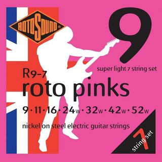 Set Guitarra Eléctrica Rotosound 7 Set: R9-7,hi-res