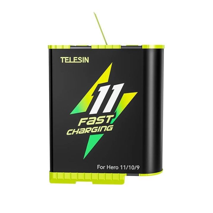 TELESIN Batería para Gopro Hero 12 / 11 / 10 / 9 - Telesin