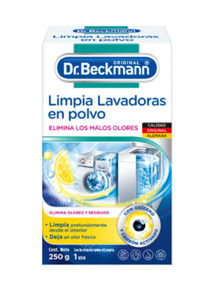Limpia Lavadoras Dr. Beckmann Polvo 250gr,hi-res