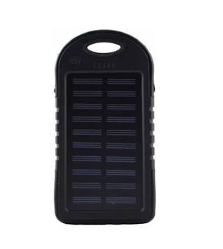 Cargador Solar Portátil Power Bank Inalámbrico Dual Usb,hi-res