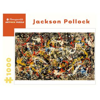 Rompecabeza De Jackson Pollock: Convergence - 1000 Piezas,hi-res