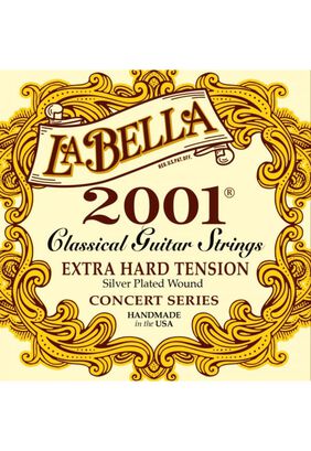 Set de Cuerdas Guitarra Clásica La Bella 2001 (Tensión Extra Alta),hi-res