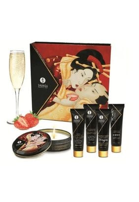 Kit Secretos de la Geisha Frutilla Shunga Eroticart,hi-res