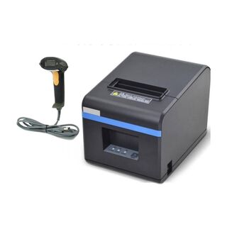 Impresora Pos Termica 80mm Usb+lector Codigo De barra,hi-res