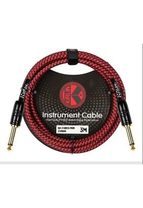 Cable de instrumento Kirlin Rojo 3Mts IWCX-201B-3R,hi-res