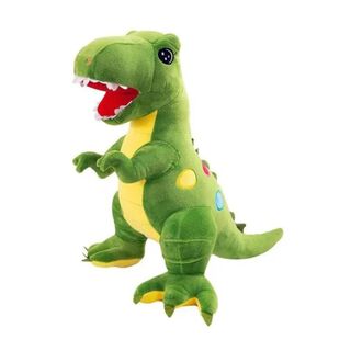Dinosaurio T Rex Peluche 60 Cm Verde ,hi-res