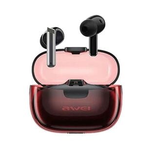Audifonos Awei T52 TWS In Ear Bluetooth Rojo,hi-res