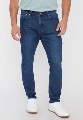 Jeans Hombre Skinny Fit Superflex Color Azul Corona,hi-res