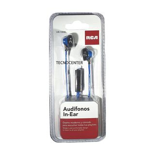 Audifonos In-Ear Manos Libre RCA Azul,hi-res