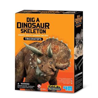 Dinosaurio Triceraptos Excava,hi-res