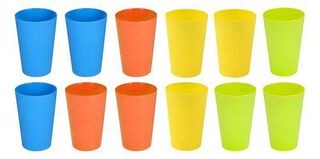 12 Set De Vasos Vasos Plastico Vasos Reutilizables De Fiesta,hi-res