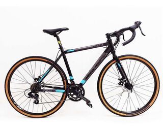 Bicicleta Radical Mountain 700c Cx 1.0 Negro/gris/celeste,hi-res
