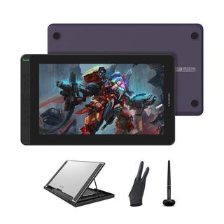 Tableta Gráfica Monitor Huion Kamvas 13 Purple con Stand - TG,hi-res