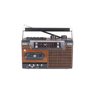 Radio Retro Cassette/bluetooth/usb 20w - Puntostore,hi-res