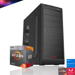 PC oficina: AMD RYZEN 3 3200g Vega 8 A520 8gb 240Gb WiFi,hi-res