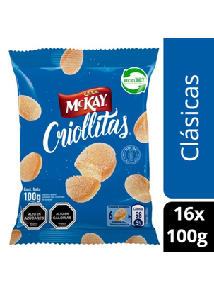Galleta Nestlé® Mckay® Criollitas 100g Pack X16,hi-res