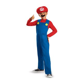 Nintendo Mario Classic  Disfraz - Talla S/p (4-6),hi-res