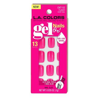 Set de Uñas Gel Press On "Flashy" L.A Colors,hi-res
