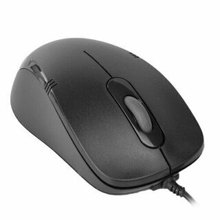 Mouse USB Ergonómico Óptico Color Negro,hi-res