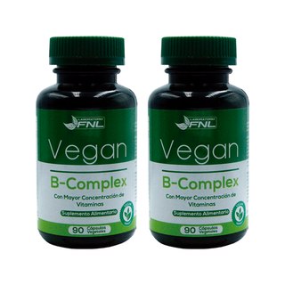 PACK X2 Vitamina B12 vegana, 90 cápsulas C/U - FNL,hi-res