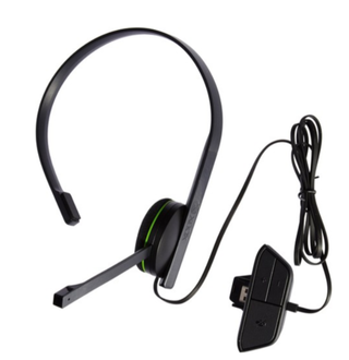 Audifonos gamer Microsoft Xbox One Chat Negro monoaural,hi-res