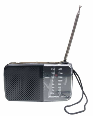 Radio A Pilas Fm - Am Portable De Bolsillo,hi-res