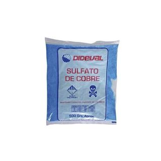 Sulfato De Cobre 500grs Dideval,hi-res