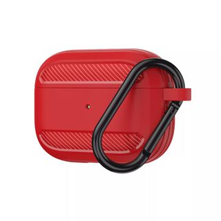 Protector Silicona Rigido compatible con Airpods Pro Rojo,hi-res
