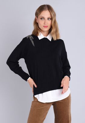 Sweater con Diseño Mujer Soviet AISMI03NE,hi-res