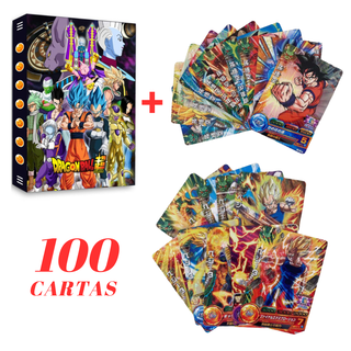 100 Cartas Dragon Ball + Album dragon Ball,hi-res